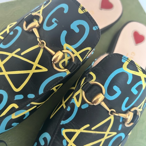 Womens Gucci ghost mules - Picture 5 of 5